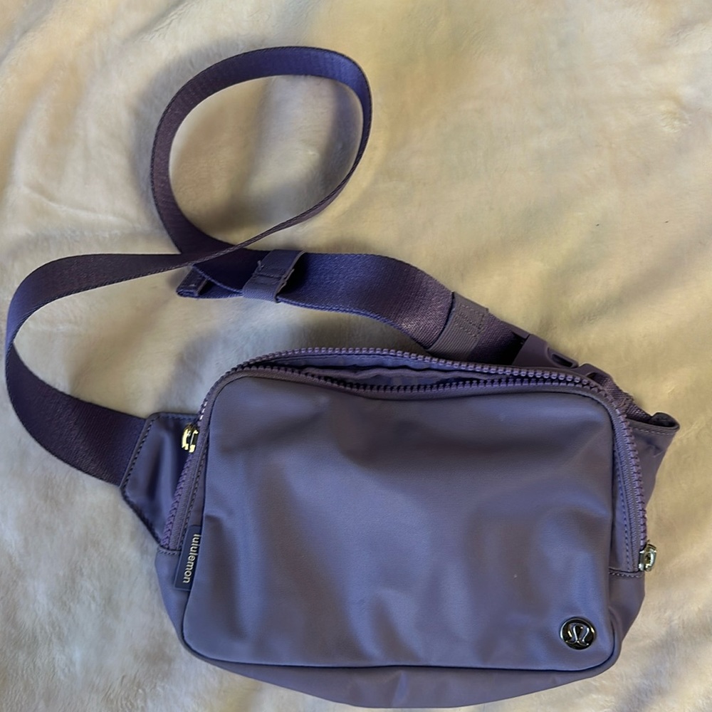 Lululemon Dark Lavender belt bag